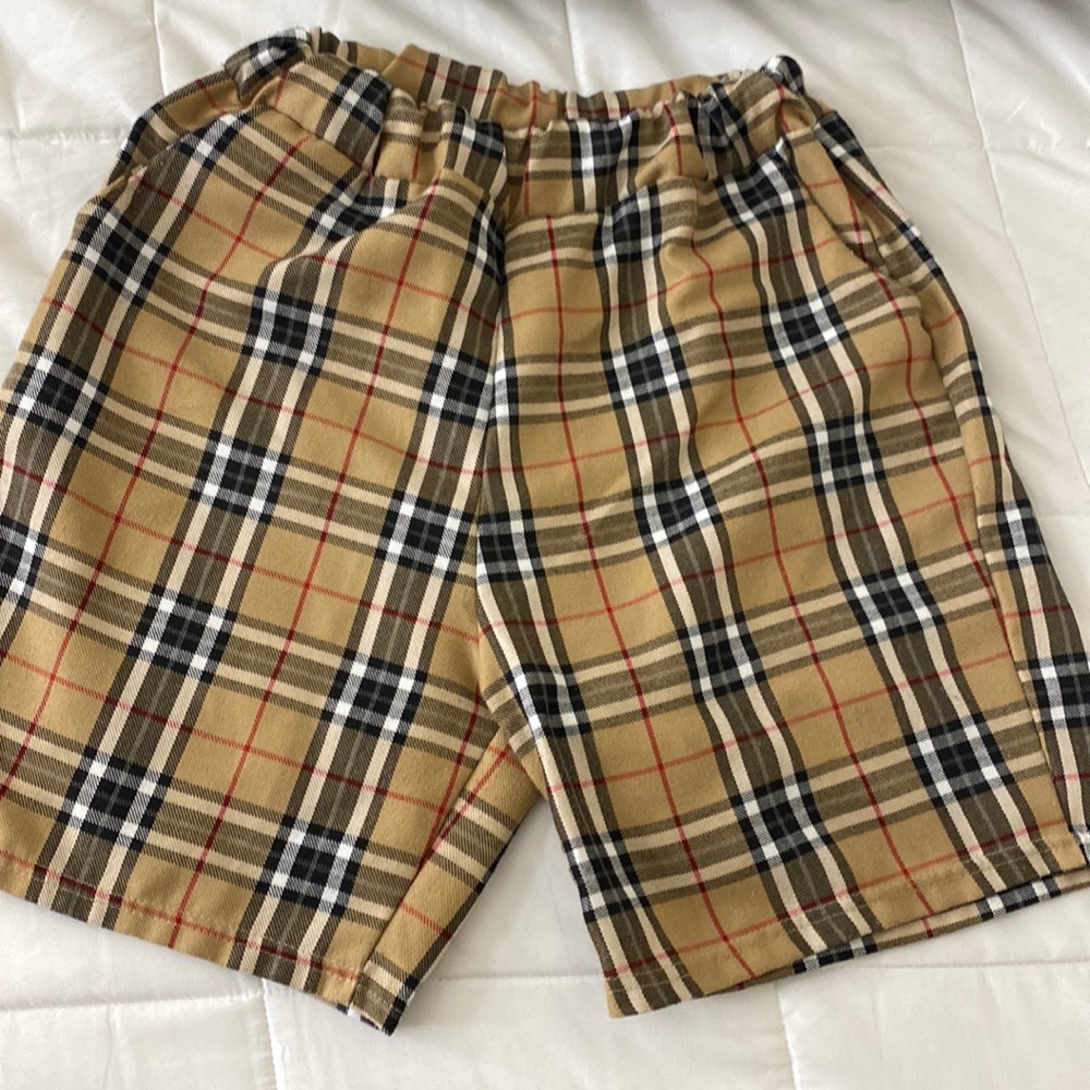 Burberry print shorts